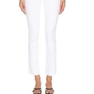 EUC Good American Women's White Cropped Fray - Size 8/29